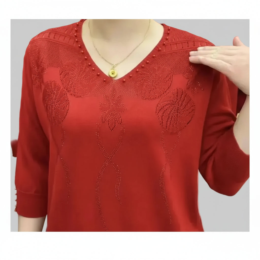 Beth | Winter Elegance Top