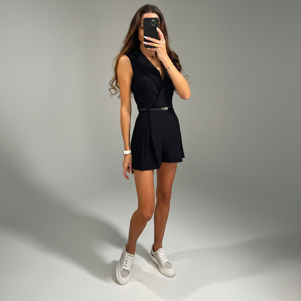 Francesca | Stylish Sleeveless Jumpsuit