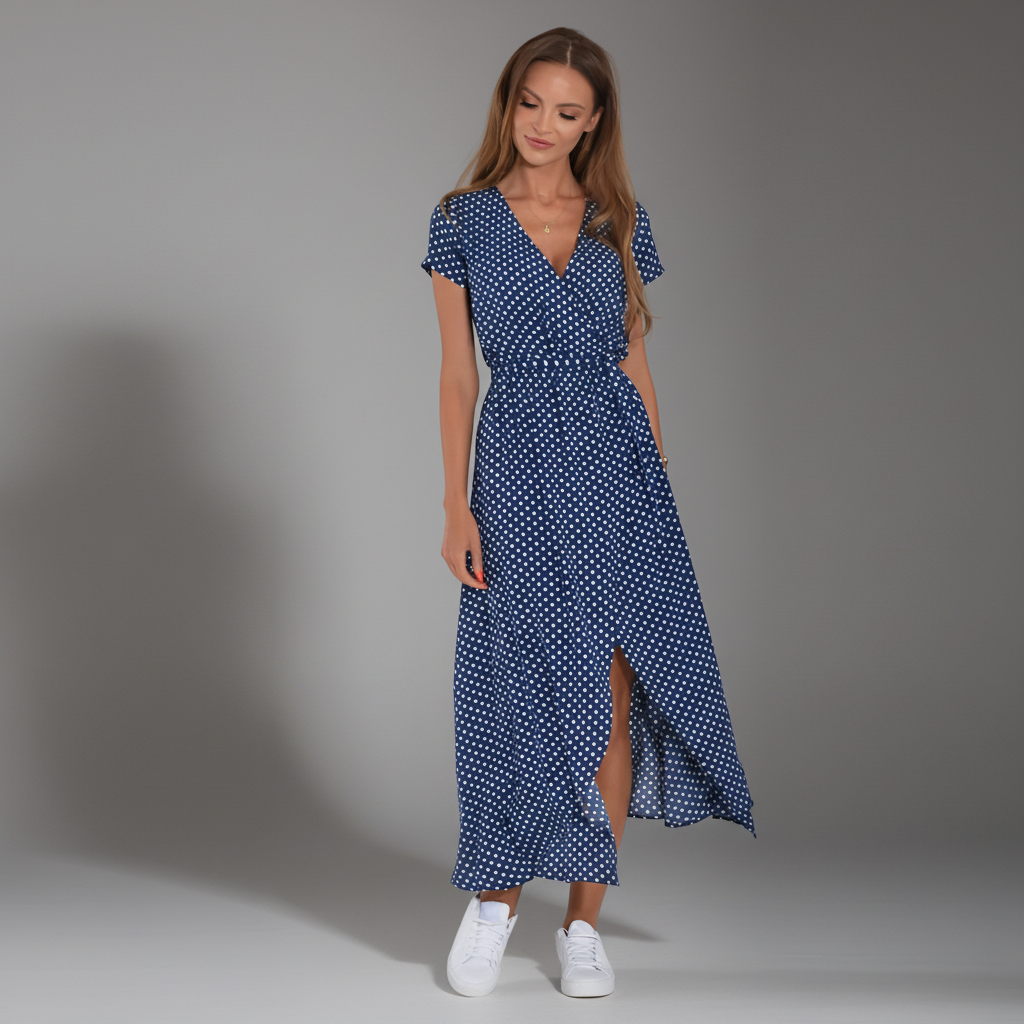 Evy | Stylish V-Neck Dress