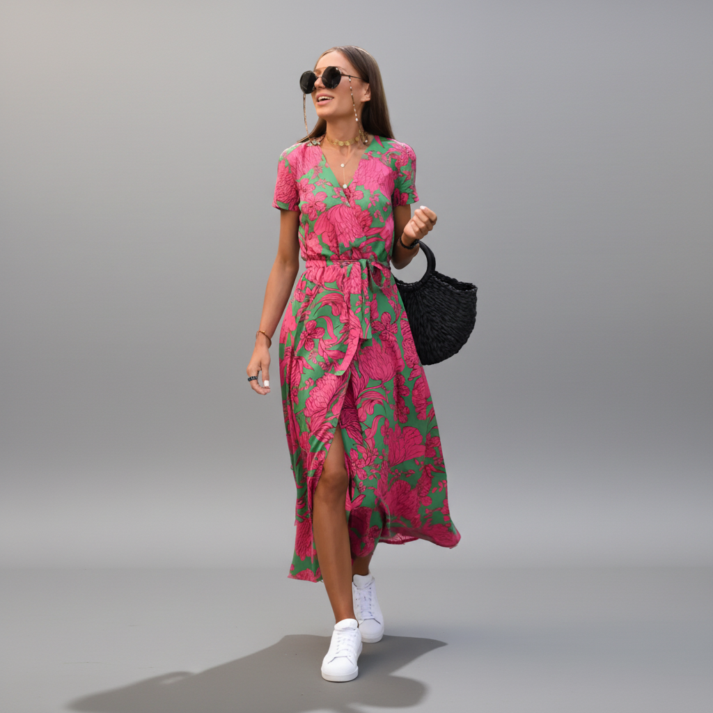 Evy | Stylish V-Neck Dress
