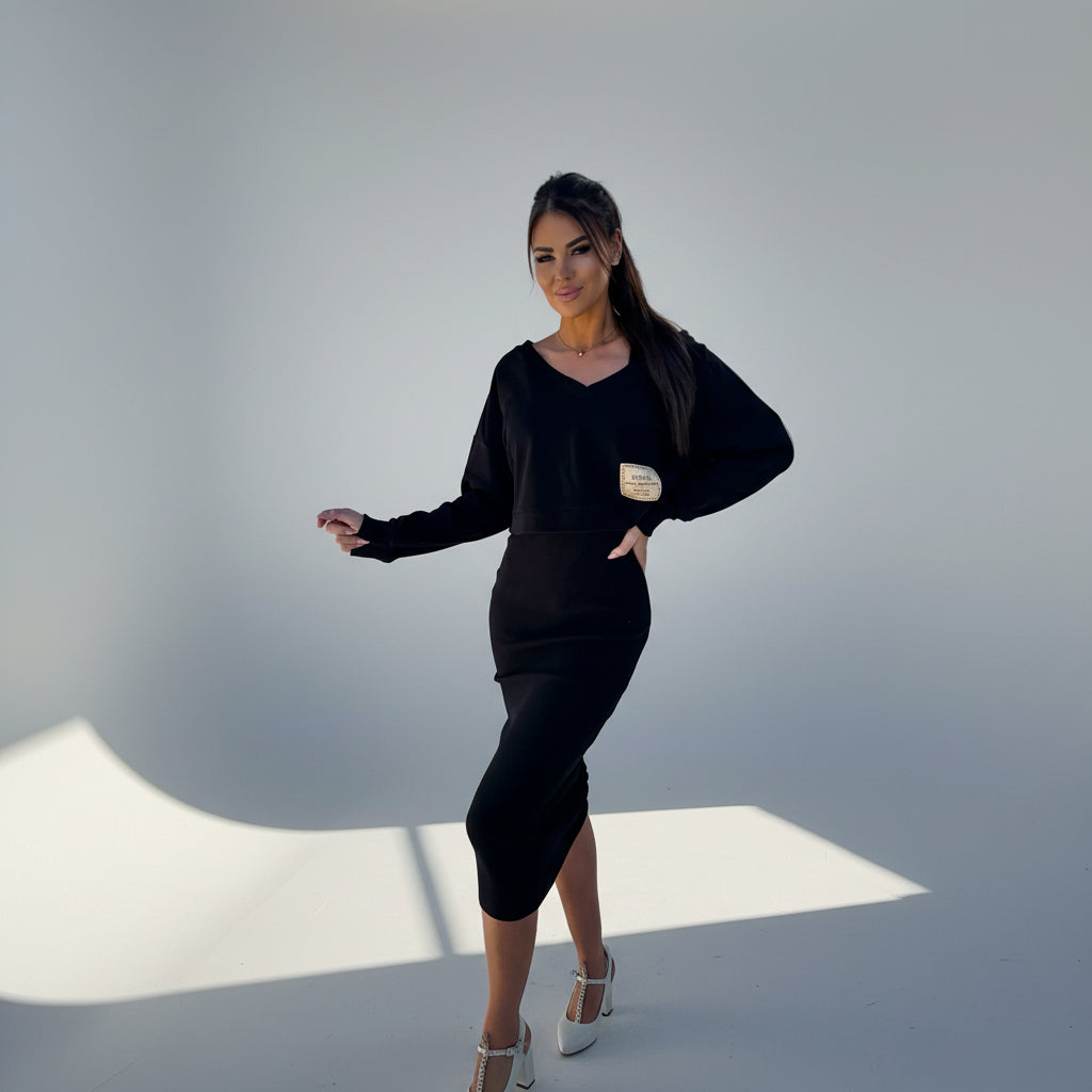 Andrea | Summer Sweatshirt and Dress Set